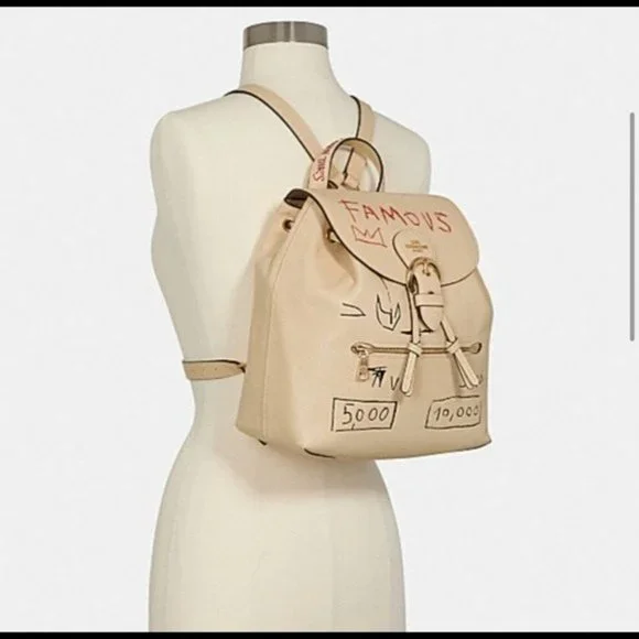 Coach X Jean Michel Basquiat Kleo Backpack - Picture 16 of 16